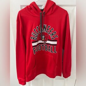 Red Tampa Bay Buccaneers Football Hoodie